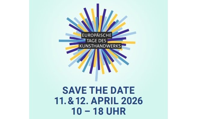 Europäische Tage des Kunsthandwerks in Sieburg am 11.+12.04.2026