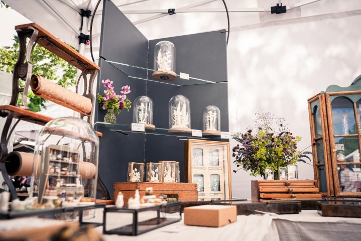 Gewächse aus weißer Keramik von Nausika Raes