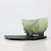 Gefäß auf Schieferplatte von Agnieszka Borkowska