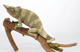 Werner Klas Reptil aus Keramik von Werner Klas