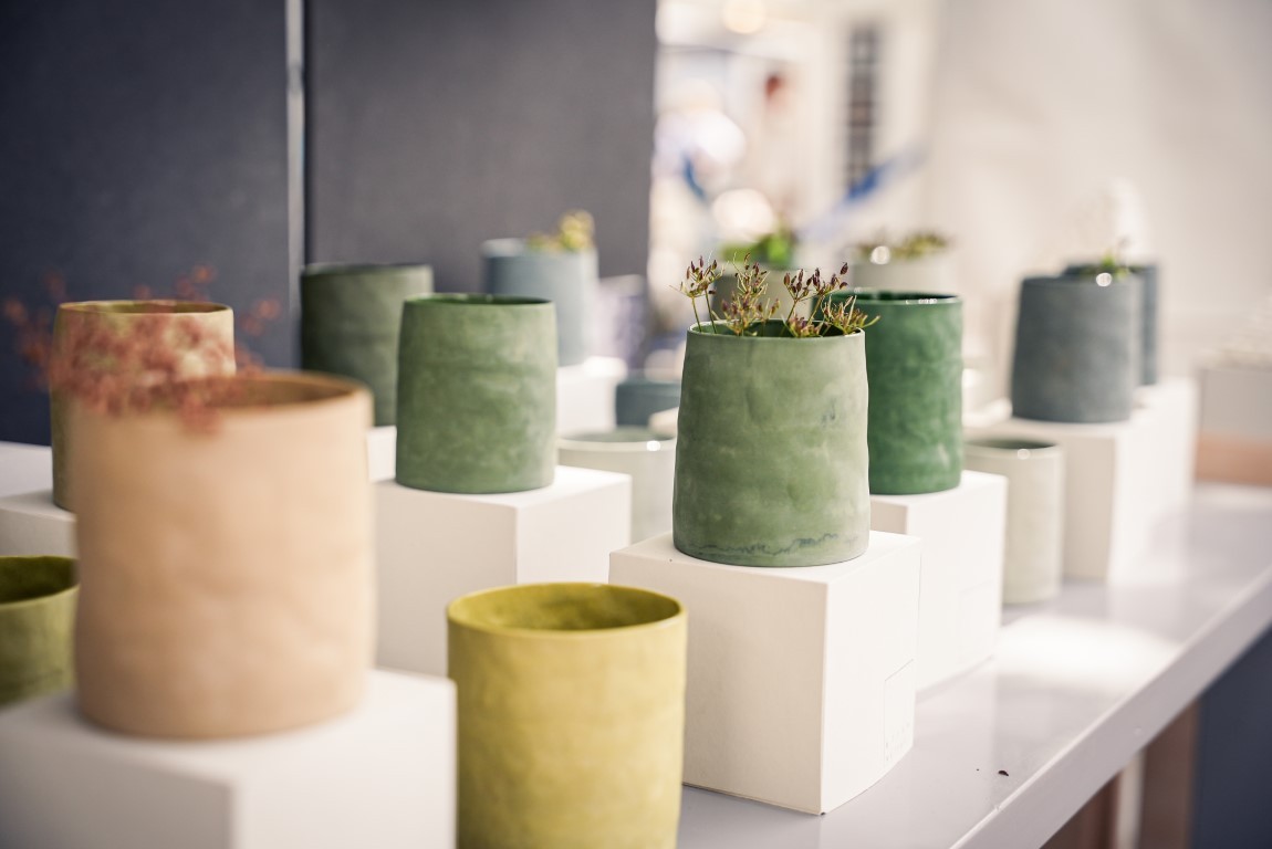 Gefäße in Pastell von Silke Wellmeier