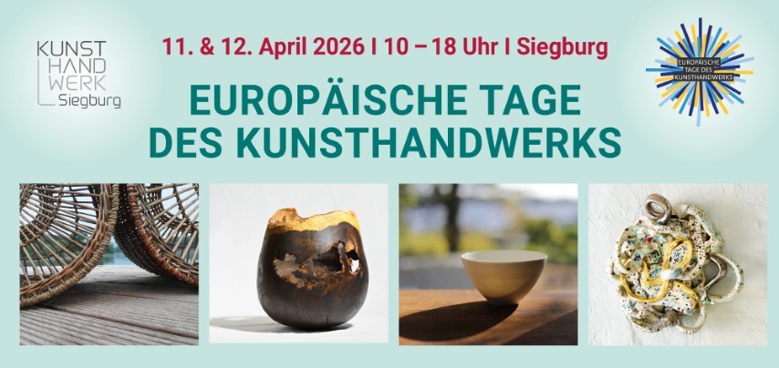 Ankündigung Europäische Tage des Kunsthandwerks 2026