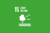 Icon Nachhaltigkeitsziel 15, Leben an Land